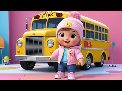 Fix the Broken Bus 🚌🔧 | Fun Problem-Solving Song for Toddlers & Preschoolers