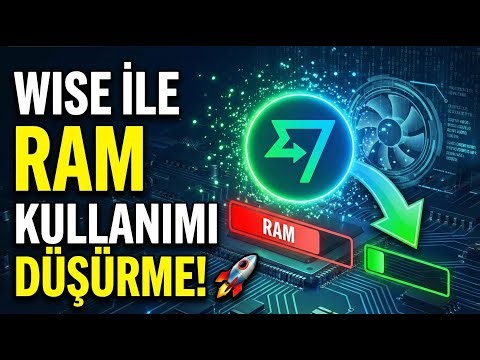 Wise İle Ram Kullanımını Düşür ! | Wise Care 365 & Wise Memory İncelemesi | 2025