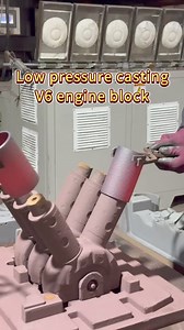 1.4M views · 8.5K reactions | #engineblock Casting V6 Engine Block #fyp #fouyoupage #casting | How Things Work-HTW | Facebook