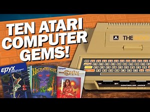 10 Atari 8-bit Computer Games You MUST PLAY on THE400 Mini!