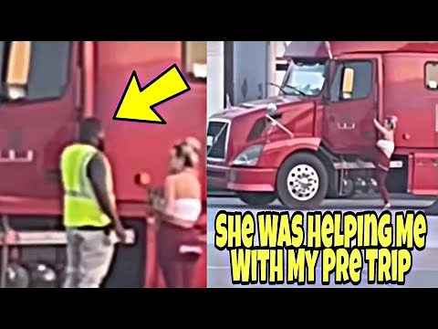 7 Million Truckers Saw This Video Of A Lot Lizard Jump In My Truck & It Ruined My Life 😔