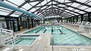 1.4K views · 54 reactions | 略 Even if the temps are chilly outside, the indoor pool and hot tub  are always heated!  https://sunout.io/ufbUT | Sun Outdoors Myrtle Beach | Facebook