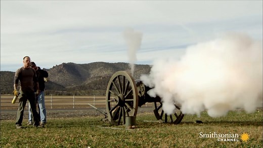 89K views · 1.9K reactions | The Napoleon 1857 was considered the deadliest cannon of the Civil War due to its accuracy and force. Watch this demonstration of its power in an empty field. The Weapon Hunter | Smithsonian Channel Aviation Nation | Facebook