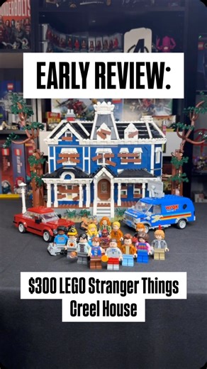 #gifted $300 LEGO Stranger Things Creel House Set 11370 💥 Thanks to The LEGO Group for sending this set my way early to review! #lego #11370 #strangerthings5 #strangerthings | Minisuperheroestoday
