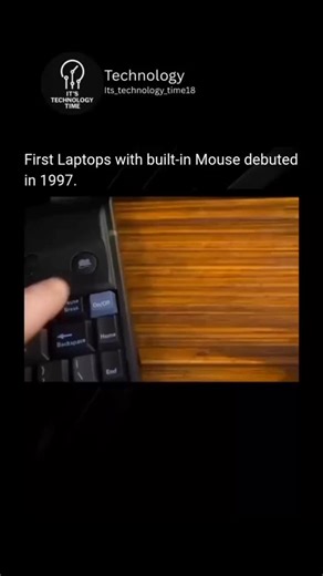 Technology on Instagram: "The first laptops with a built-in mouse debuted in 1997, introducing the now-familiar touchpad or trackpoint technology. Before that, users had to rely on external mice or keyboard shortcuts. This innovation made laptops more portable and user-friendly, setting the standard for modern mobile computing. . . . #ai #technology #artificialintelligence #machinelearning #innovation #robotics #tech"