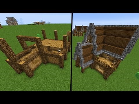Selbst aufbauendes Minecraft Haus