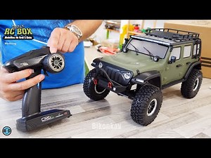 Optimum 4x4 RC Crawler Jeep ABSIMA CR 3.4 SHERPA in 1/10 scale | UNBOXING & FIRST RUN