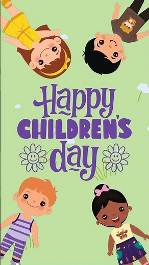 Happy Children's Day | Celebrate Children's Day with Joyful Animated Motion Graphics
