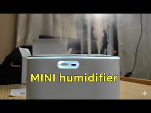 Mini Humidifier Unboxing & Review (Is It Worth It?)