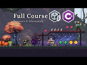Unity 6 & C# Full Tutorial for Beginners by Making a 2D Game in Unity Game Engine & C# Programming