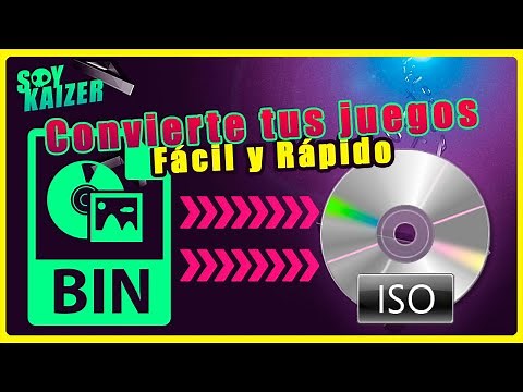 Como Convertir un archivo BIN a ISO fácil para tu PS2