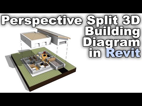 3D Split House Diagram in Revit Tutorial