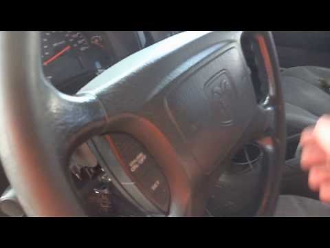2002 Dodge Dakota Steering Column Access