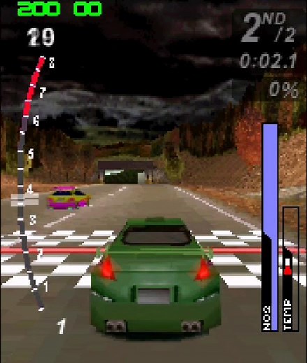 Need For Speed Underground 2 Symbian (Drag Race)