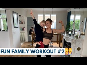 Sport à la maison avec les enfants - FUN FAMILY WORKOUT - LIVE n°2