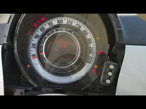 Fiat 500 odometer correction