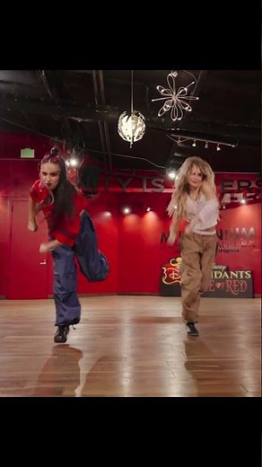 Kylie and Ruby Rose tear it down 👯 DisneyDescendants TheRiseOfRed DisneyPlus