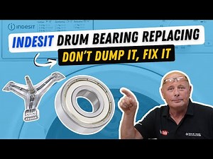 Indesit Washing Machine Bearings How to fit, change & replace.