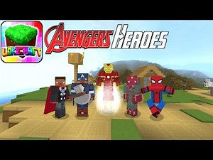 Avenger Heroes Mod In Lokicraft || Lokicraft Avenger Mod