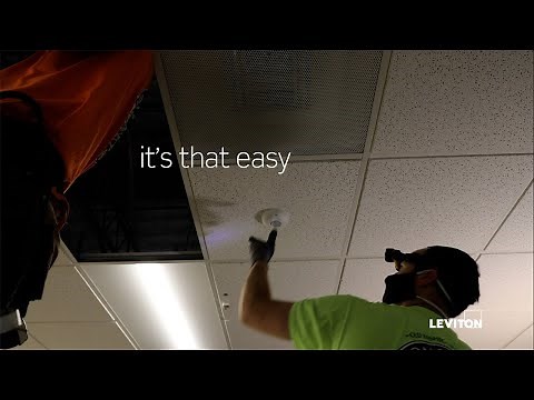 Lumina™ RF Standalone Wireless Room Control System—Simple Installation
