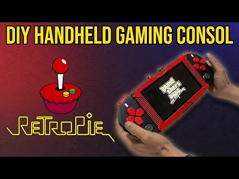 DIY Xbox Handheld RetroPie: A Raspberry Pi Gaming Handheld Arcade Console #xboxhandheld