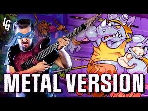 TMNT: Shredder's Revenge - Clash of the Outcasts (Boss Battle Theme) 🎵 METAL VERSION | GOES HARDER!