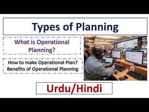 Part-4 What is Operational Planning? Operational Planning Process-Benefits of Operational Planning?