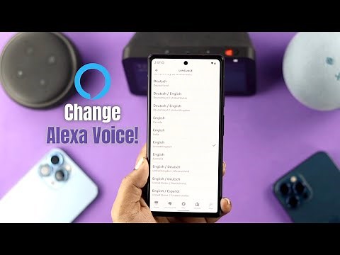 How to Change Alexa's Voice Language or Accent!