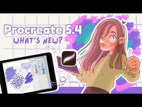 What's New In Procreate 5.4
