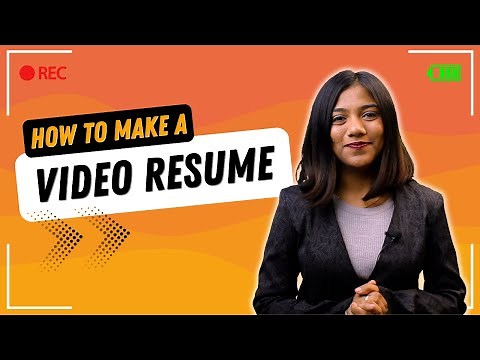How to make a video CV | Create a video resume | VIOSA