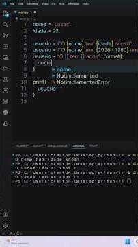 Pare de Concatenar! Use Isso em Python 🐍 (Strings em 60s) #python #programação #dicasdepython