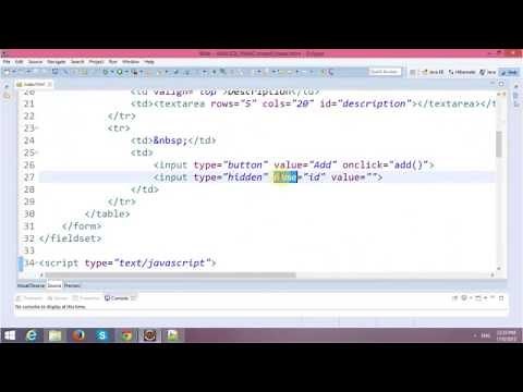 HTML5 Tutorial - Web SQL Databases