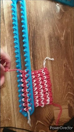 loom knit scarf for beginners step by step