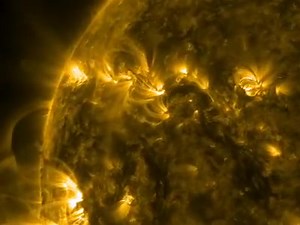 298K views · 8.2K reactions | This NASA video shows coronal loops in an active region of the sun. Many coronal loops can last for days or even weeks. | The Weather Channel | Facebook
