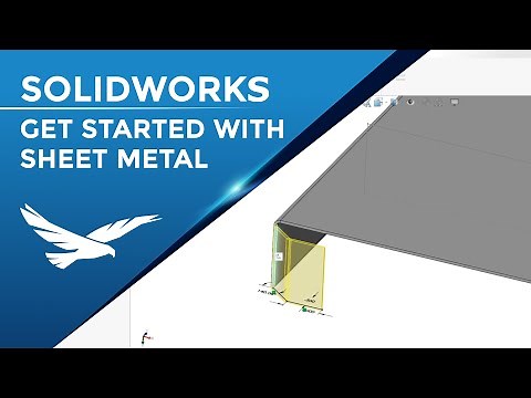 Getting Started in SOLIDWORKS Sheet Metal
