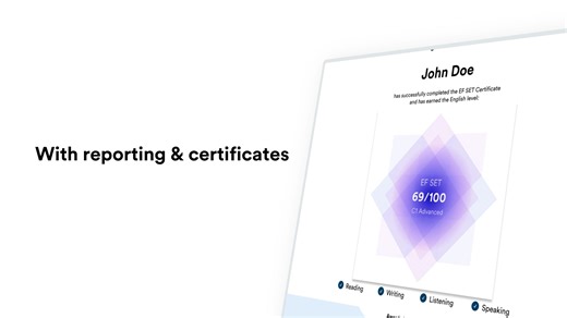English is still the go-to language for work, travel, and life abroad 🌍 Whether you want to work in another country, team up with people around the world, or study in English — it all starts with knowing your level. 💡 The EF SET test helps you check your English skills for free, anytime, anywhere. Give it a try 👉 https://www.efset.org It’s quick, simple, and super useful. 🎥 Watch the video to get a peek at how it works! | EF SET - efset.org