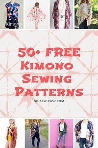 50  FREE Kimono Sewing Patterns: Fun & Easy Projects | So Sew Easy