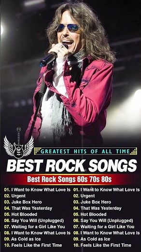 Foreigner Greatest Hits Full Album - Best Songs Of 70s 80s 90s