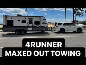 4runner maxed out towing capacity