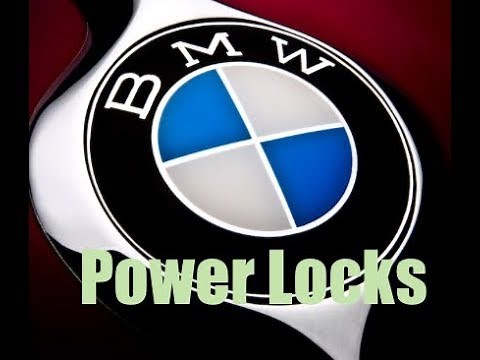 How to fix/Diagnose BMW power door lock issues. Including repair broken central locking