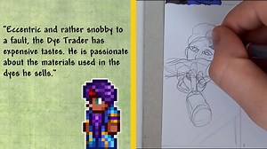 Terraria DRAWING - Dye Trader