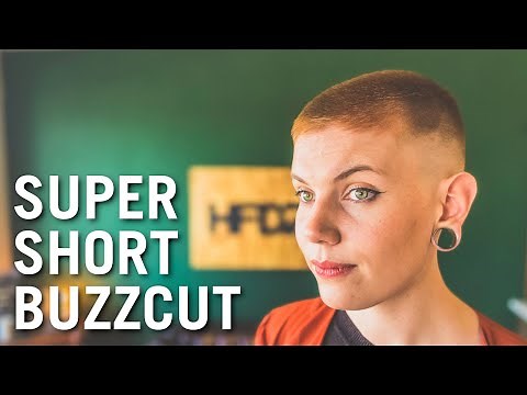 AMAZING SHORT BUZZCUT with a SKIN FADE on the side! - HFDZK Haircut tutorial