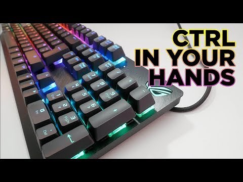 ASUS ROG STRIX SCOPE GAMING Keyboard - CTRL in YOUR Hands!