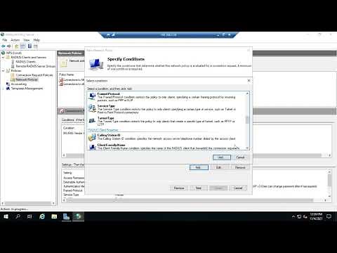 Configuring Network Policies with NPS