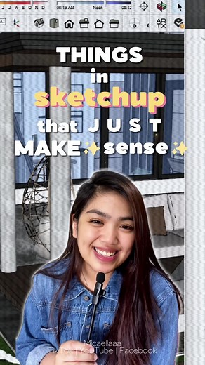 Architecture Drawing Tutorial - Sketchup 3D Model Sketching