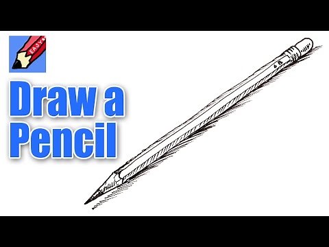 How to draw a Pencil Real Easy
