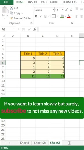 Learn how to customize and color your tables in Excel! Perfect for making your data stand out. 🎨📊 #ExcelTips #TableDesign » #ExcelTutorial #ExcelFormatting #Customize Tables #Spreadsheet Tips #ExcelForBeginners #DataVisualization #LearnOnTikTok #ExcelMagic