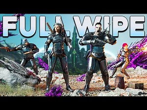 How a 50,000 Hour Tribe Survived 200 Days in Wasteland Cave! - A Full ARK Wipe Story