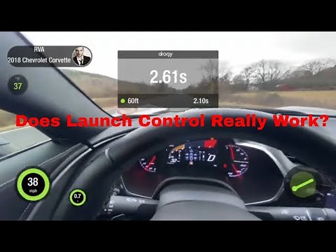 C7 Corvette - Does Launch Control Really Make A Difference???