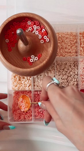 Clay Beaded Bracelet Tutorial with Bead Spinner